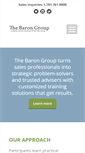 Mobile Screenshot of barongroup.com