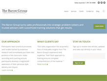 Tablet Screenshot of barongroup.com